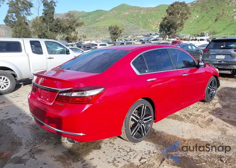 2017 Honda Accord Sport из США, поврежденный, VIN 1HGCR2F5XHA009930